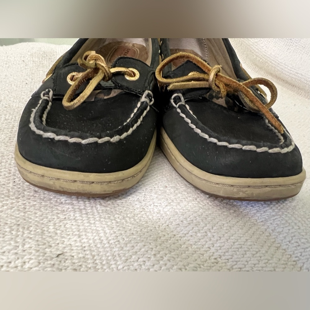 Sperry Women’s loafer black and animal print, 8.5 M - Picture 7 of 10
